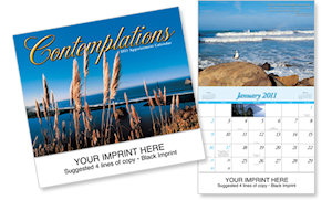 Promotional Wall Calendars: Contemplations Wall Calendars